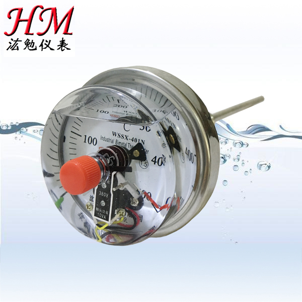 耐震電接點(diǎn)雙金屬溫度計(jì)